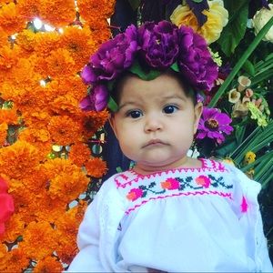 Mexican embroidered top
